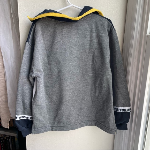 VTG Y2K NWT BOYS DUMP TRUCK GRAPHIC PULLOVER SHIRT SIZE 7 DEADSTOCK - Picture 2 of 5